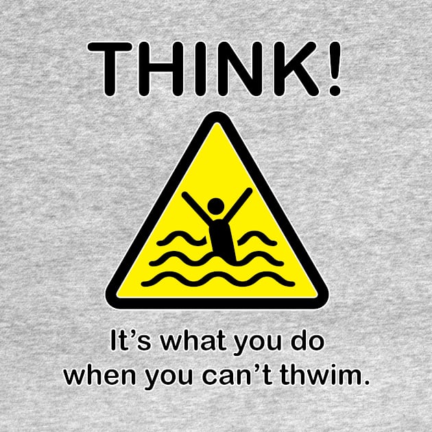 Think! When you can't thwim. by photokapi